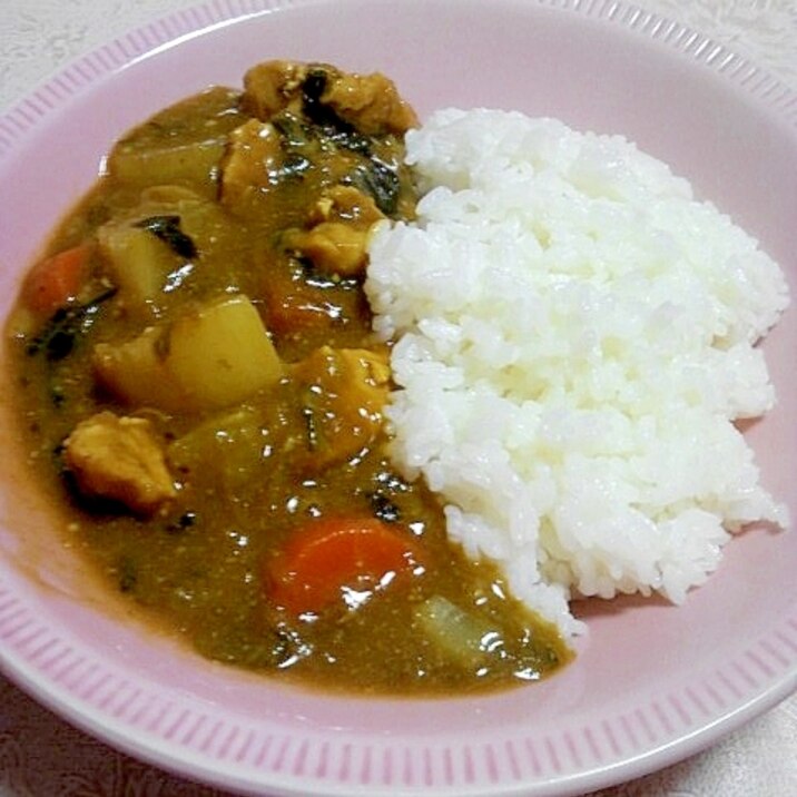 大根でサッパリ☆うちのチキンカレー*^^*